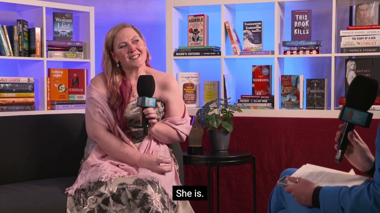 Rebecca Yarros Interview – Nibbies Studio – The British Book Awards 2024
