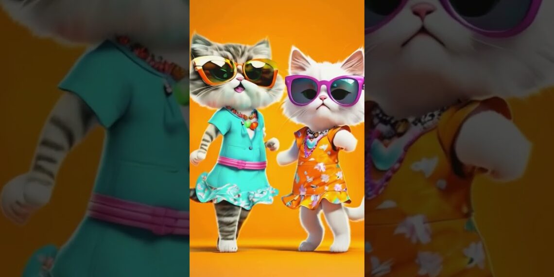Cute kitten dance #doglover #cat #dog #catlover #yoyo #cutecat #cutedog #punjabisong #subscribe