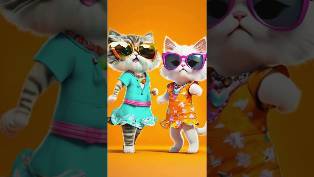 Cute kitten dance #doglover #cat #dog #catlover #yoyo #cutecat #cutedog #punjabisong #subscribe