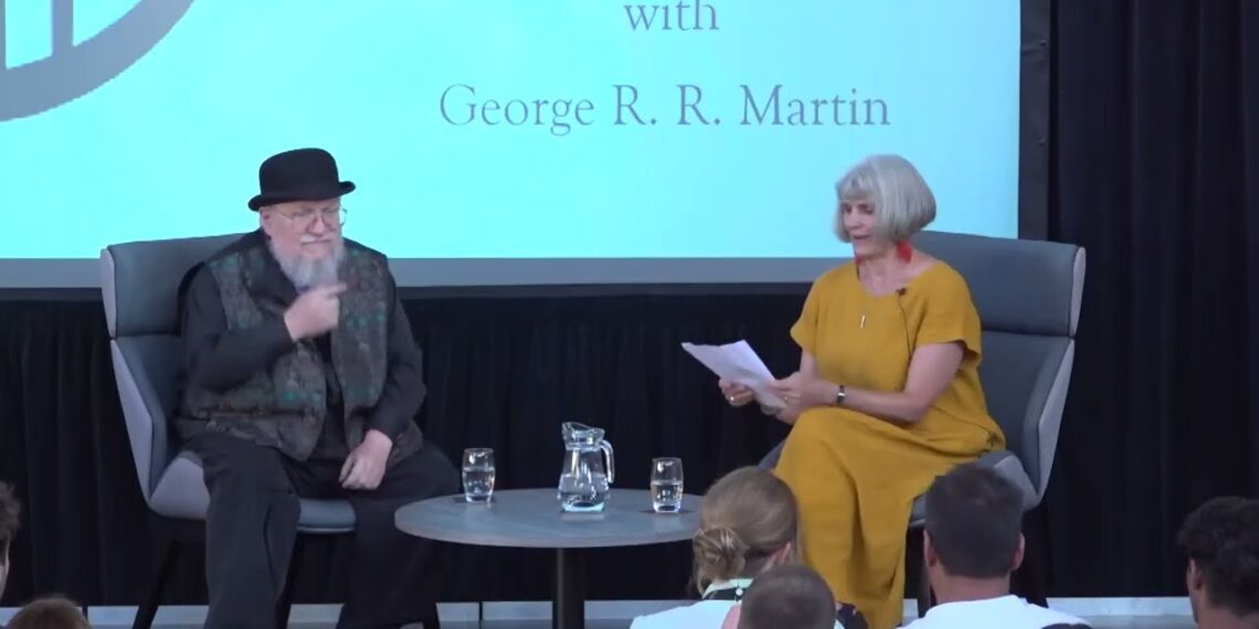 George R. R. Martin in Oxford