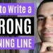 How to Write Your Book’s OPENING LINE (3 Easy Steps!)
