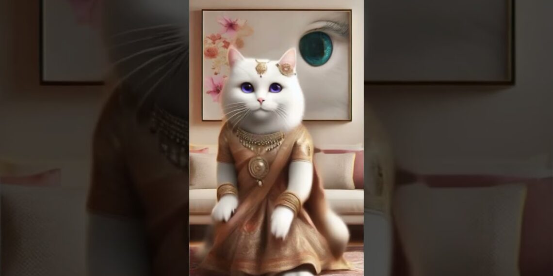Cute cat dance 😻 #trending #cute #cat #catdance #catlover #pushpa2 #song #pushpa #music #subscribe