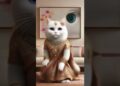 Cute cat dance 😻 #trending #cute #cat #catdance #catlover #pushpa2 #song #pushpa #music #subscribe