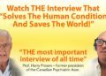 THE Interview That “Solves The Human Condition And Saves The World!”