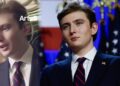 Barron Trump SPEAKS in Rare Election Night Footage Barron Trump SPEAKS in Rare Election Night Footage
