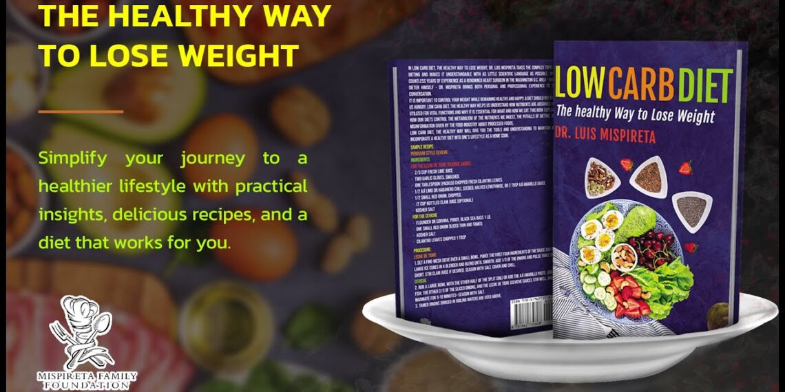 Low Carb Diet The Healthy Way to Lose Weight by Dr. Luis Mispireta (Official Book Video Trailer)