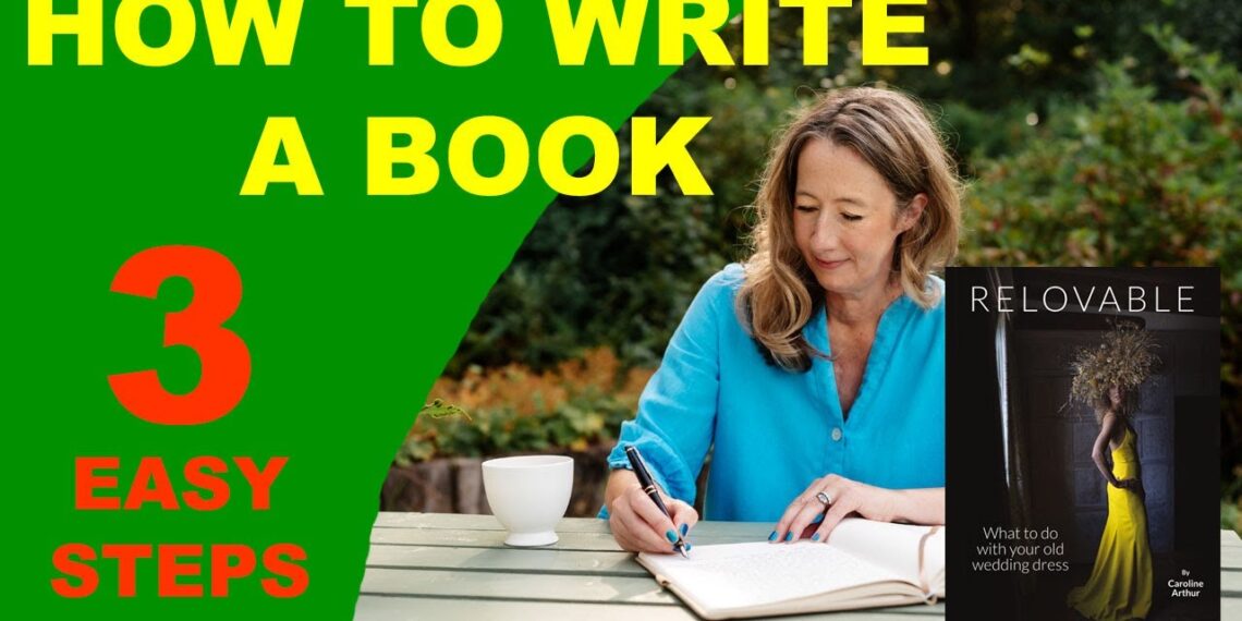How to write a book in 3 easy steps