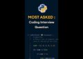 Most Asked Coding Interview Question (Don’t Skip !!😮) #shorts Most Asked Coding Interview Question (Don’t Skip !!😮) #shorts
