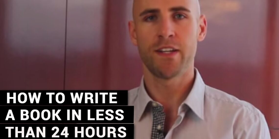How To Write A Book In Less Than 24 Hours How To Write A Book In Less Than 24 Hours