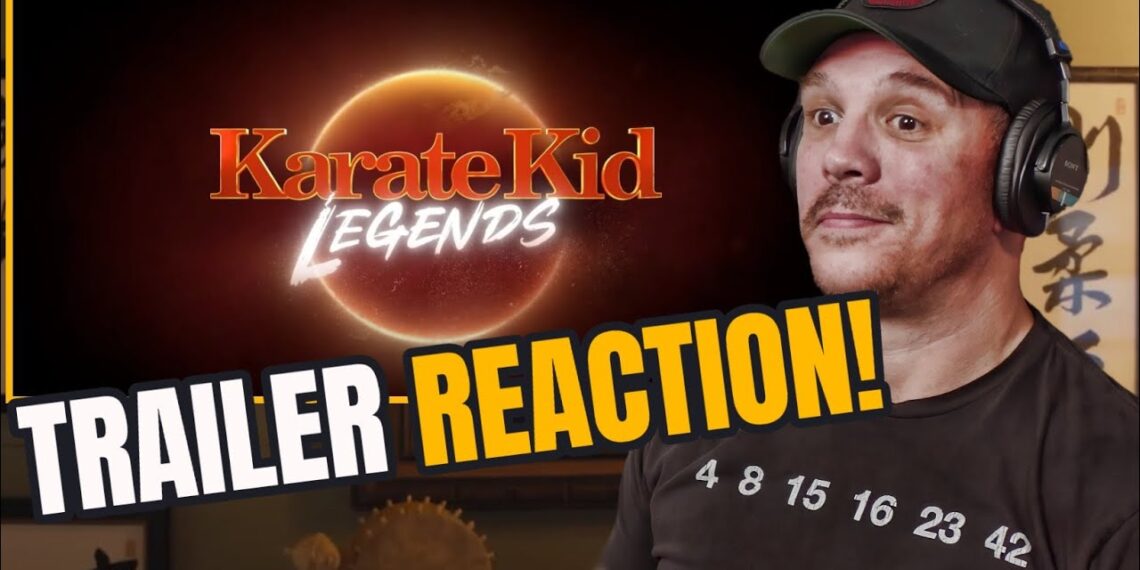 KARATE KID LEGENDS TRAILER REACTION!