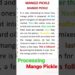Mango Pickle // Processing Writing