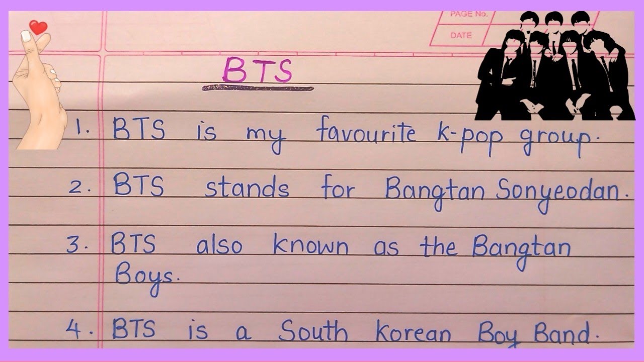 10 lines on BTS in english | Few lines on BTS in english | short essay on BTS | about BTS in english