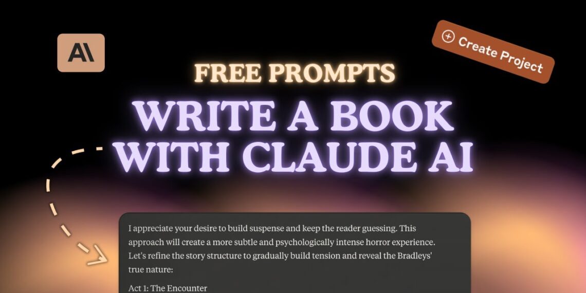 Write a Book with Claude AI (EASY Step-by-Step Tutorial) Write a Book with Claude AI (EASY Step-by-Step Tutorial)