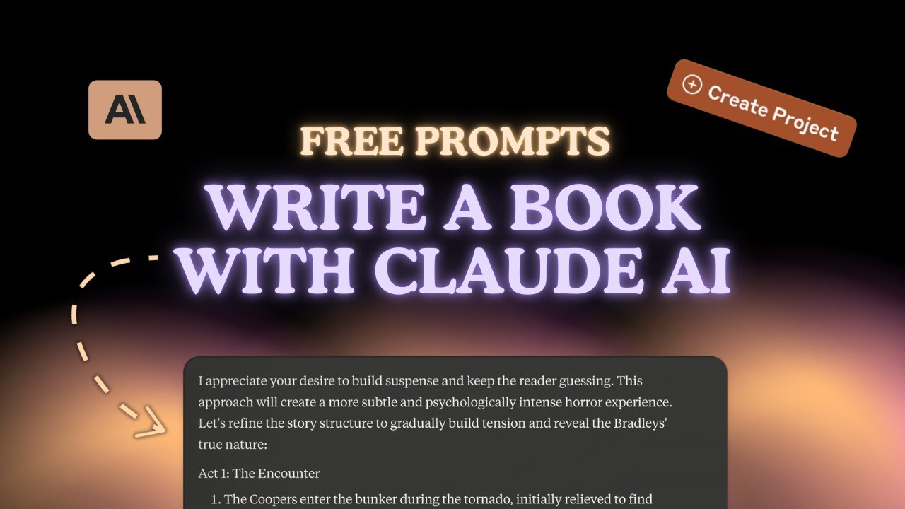 Write a Book with Claude AI (EASY Step-by-Step Tutorial) Write a Book with Claude AI (EASY Step-by-Step Tutorial)