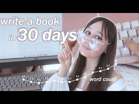 HOW TO WRITE A BOOK IN 30 DAYS ✏️📖 | win nanorwrimo2022 | tips and novel planning HOW TO WRITE A BOOK IN 30 DAYS ✏️📖 | win nanorwrimo2022 | tips and novel planning