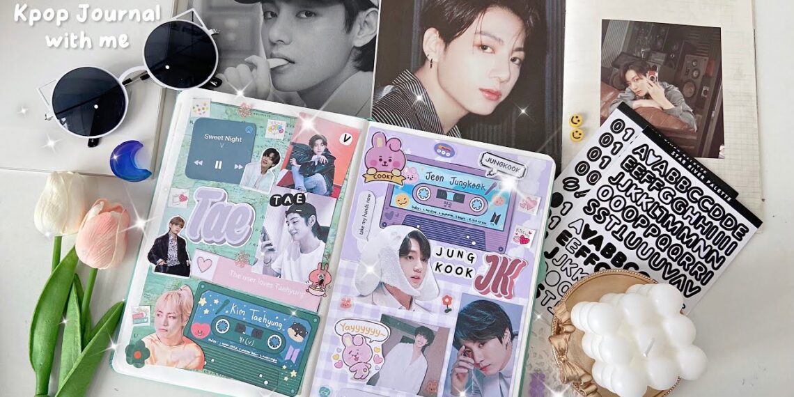 SETTING UP MY BTS JOURNAL 💜 KPOP JOURNAL WITH ME