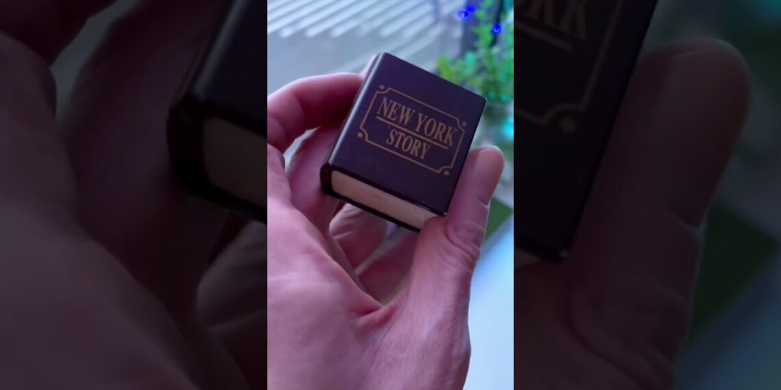 New 3D Mini Book #cartersminis #minitoys #3dbook #minibook #statueofliberty #minis