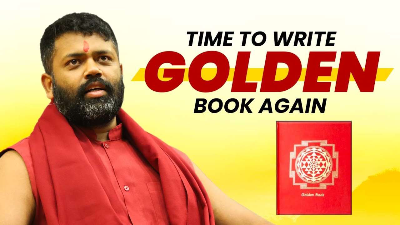 TIME TO WRITE GOLDEN BOOK AGAIN TIME TO WRITE GOLDEN BOOK AGAIN