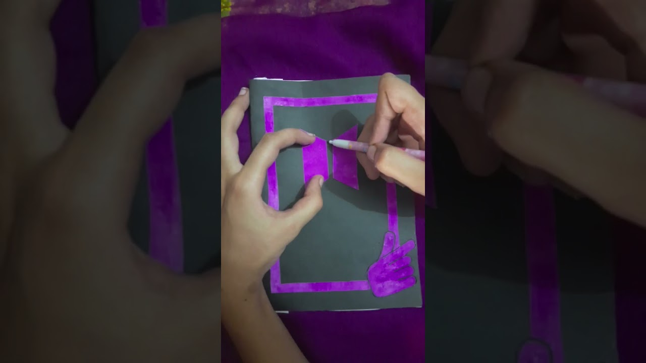 Diy Making Bts Book💜💜💜|#short #youtubeshort