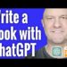Writing An Amazon KDP Non Fiction Book with ChatGPT