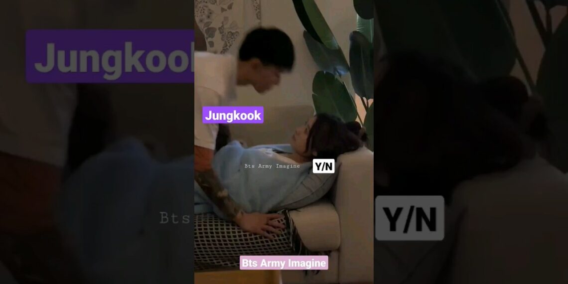 BTS IMAGINE: When Jungkook ❤️😘 being obsessed with you💜🔥#btsff #btsimagines #btsreaction #jungkookff