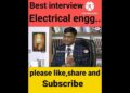 Electrical engineering interview🙏