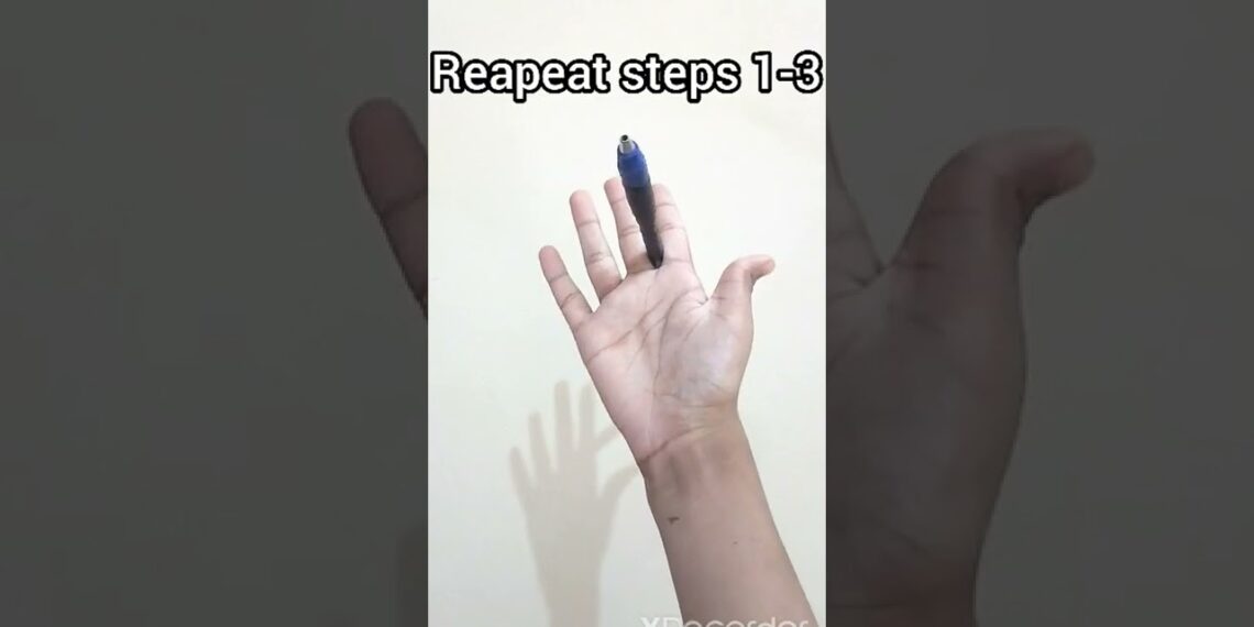 BTS Pen Spinning Tutorial  #penspinning #short