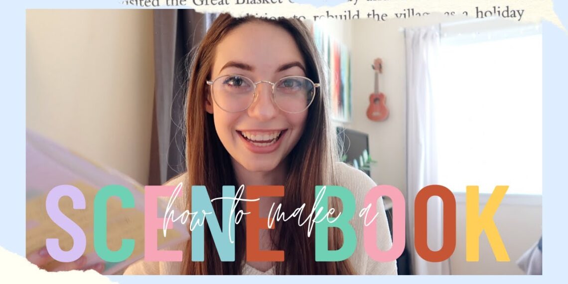 how to make a scene book | plotting tips, writing advice, & demolishing the pantser agenda📝