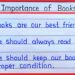 10 lines on importance of books in English | essay on importance of books| importance of books essay