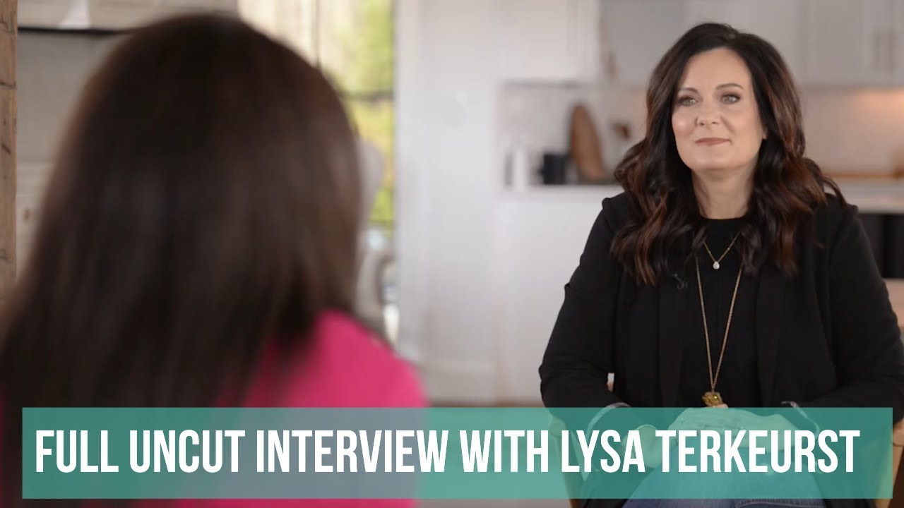 Full Uncut Interview with Lysa Terkeurst Full Uncut Interview with Lysa Terkeurst