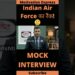 Indian Air Force का रैंक 🤔🤯 IAS Hindi interview #shorts #ytshorts #ias #upsc #drishtiias #uppsc