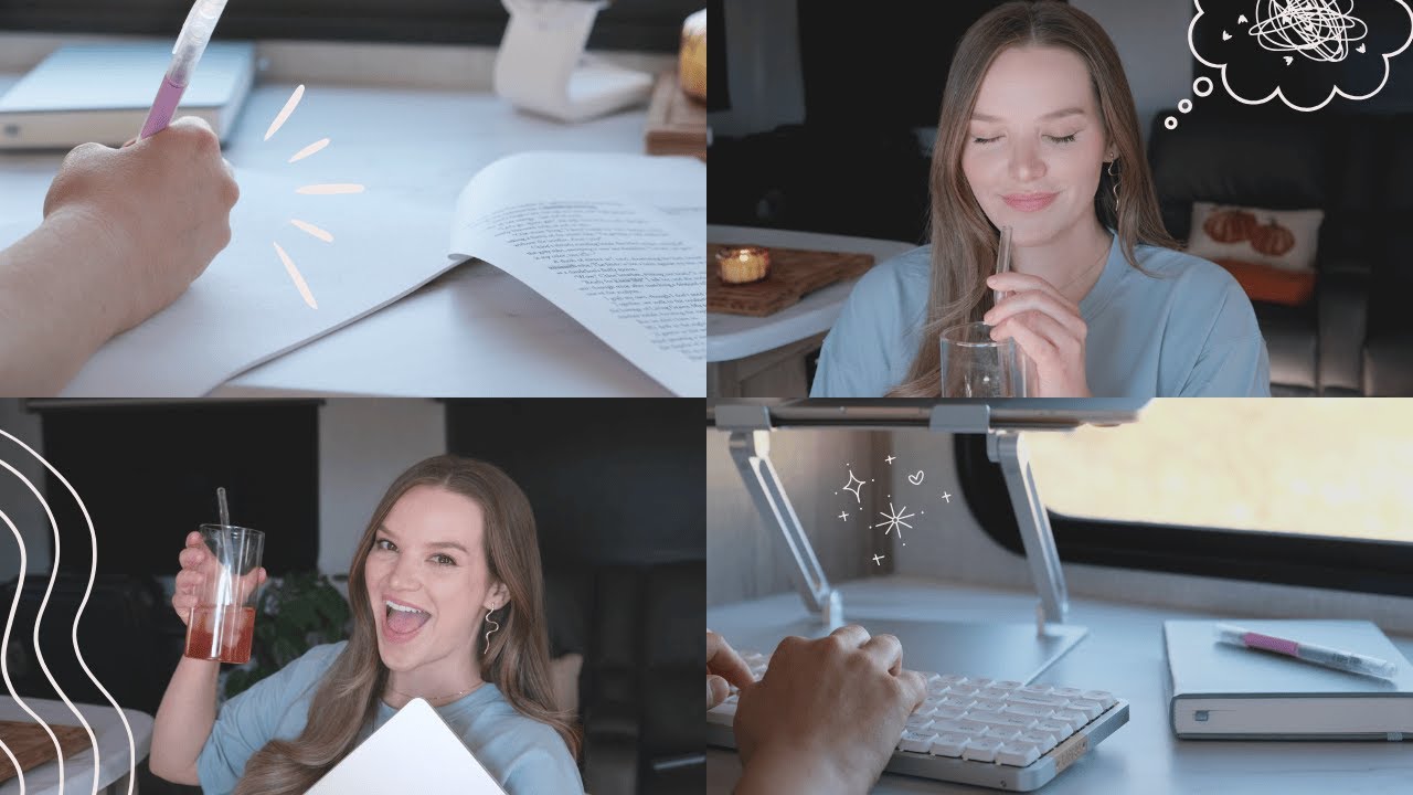 FINISH WRITING A BOOK WITH ME 📚🗯️⏰ Episode 1: word count goals, revision tips, and other updates ✨