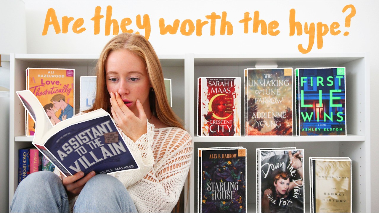 I read the most popular books of 2024! I read the most popular books of 2024!