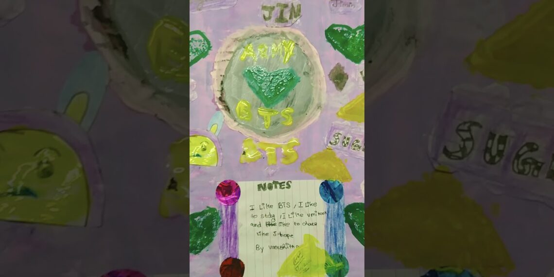 BTS book made by myself