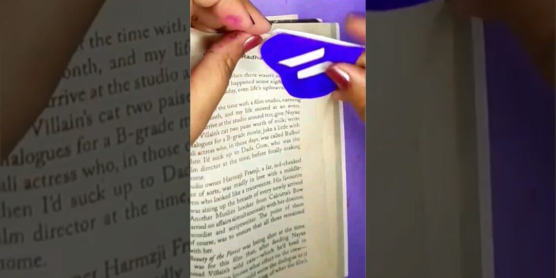 Diy easy BTS bookmark🎤|BTS bookmark|BTS craft#shorts#shortvideo#youtubeshorts#viral#bts#btsarmy#diy