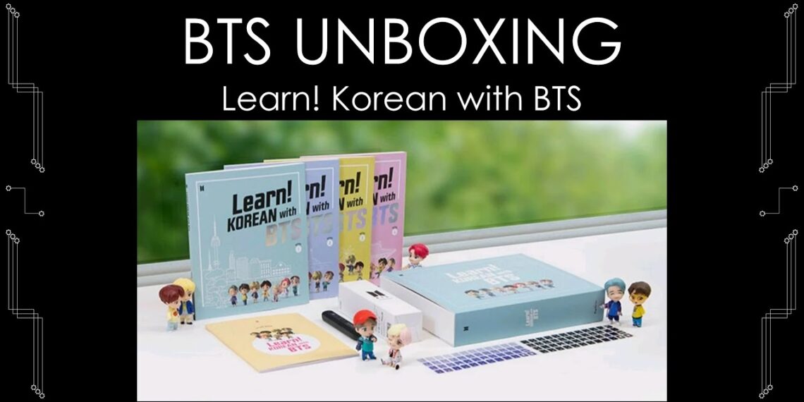 BTS Unboxing – Learn! Korean with BTS