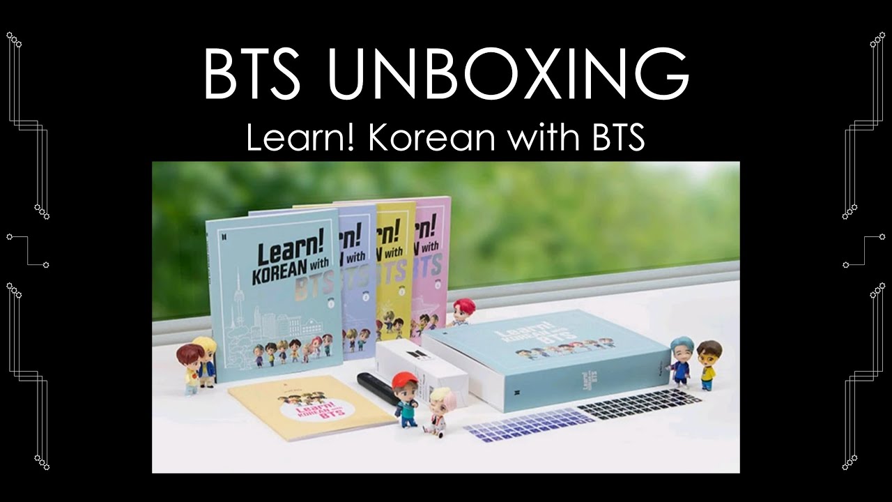 BTS Unboxing – Learn! Korean with BTS BTS Unboxing – Learn! Korean with BTS