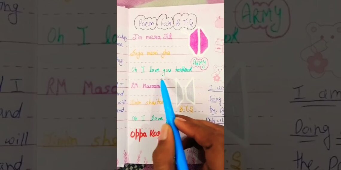 BTS poem #BTS #short #youtubeshorts #youtube