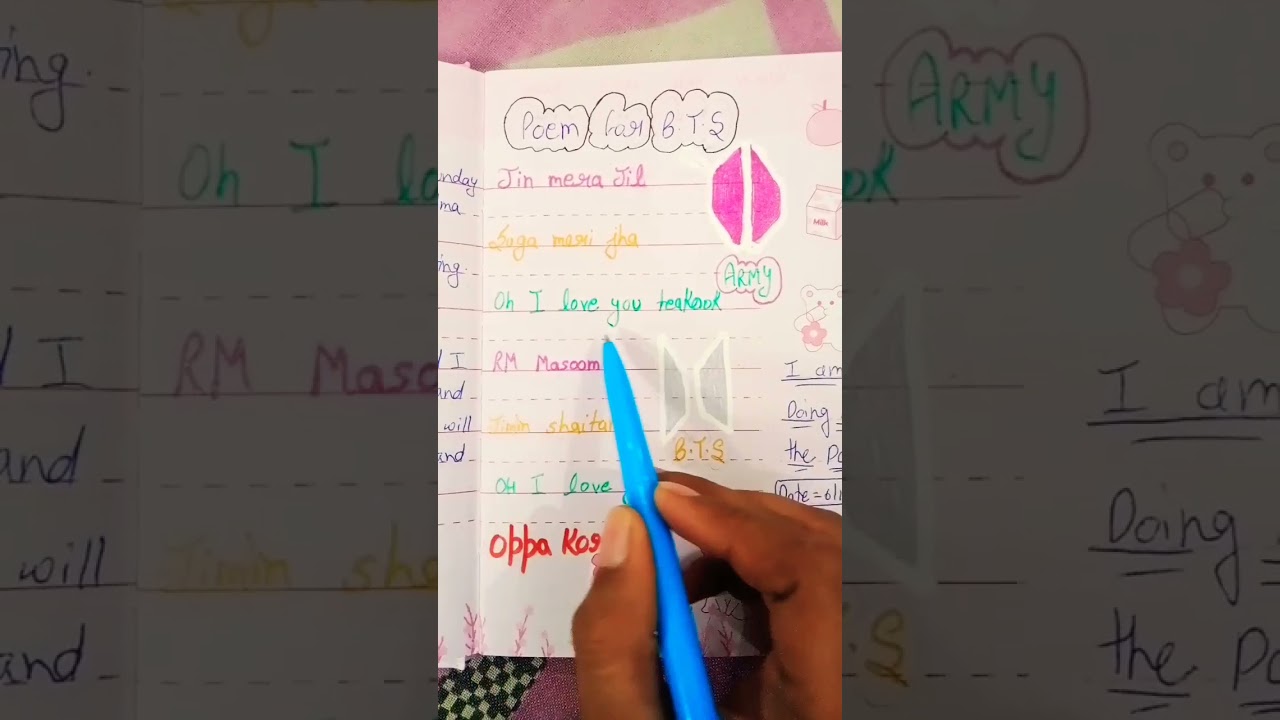 BTS poem #BTS #short #youtubeshorts #youtube