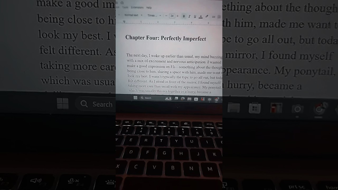 Write a chapter of my book with me #aesethic #writer #booktok