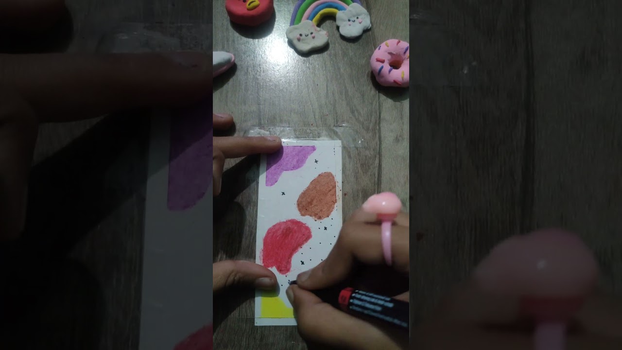 how to make bts book mark without masking tape #btsshorts #bookmark #btsarmys