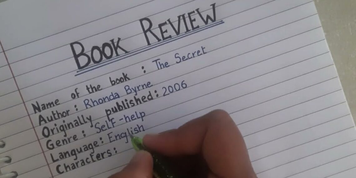 How to write book review || Book Review of “The Secret” || Book Review for exams ||