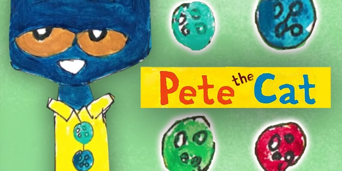 PETE THE CAT & His Four Groovy Buttons | Book Trailer & Music Video