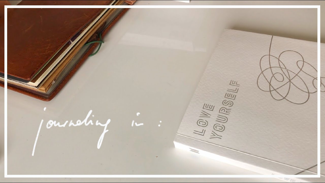 journaling in: BTS LY Photobook