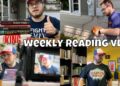 weekly reading vlog || reading 5 books, bts of filming, starting channels, book haul weekly reading vlog || reading 5 books, bts of filming, starting channels, book haul