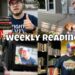 weekly reading vlog || reading 5 books, bts of filming, starting channels, book haul