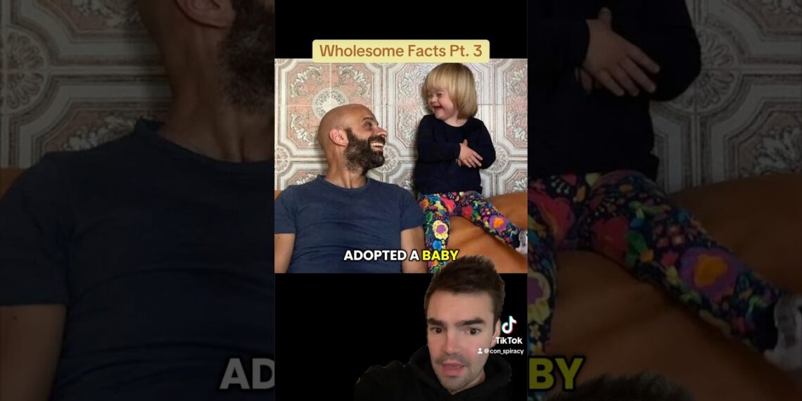 He adopted a baby girl with Down Syndrome WHY?! 🥹 #wholesome