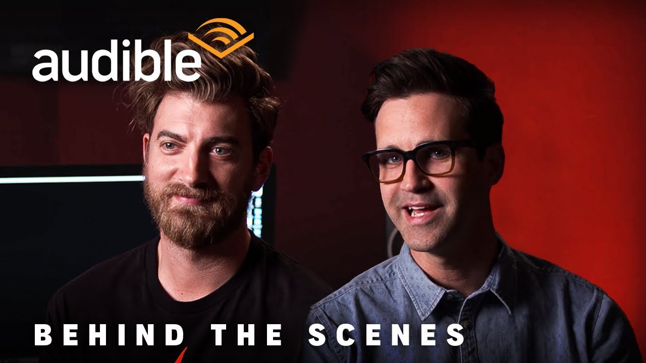 Behind the Scenes Interview with Good Mythical Morning’s Rhett McLaughlin and Link Neal | Audible Behind the Scenes Interview with Good Mythical Morning’s Rhett McLaughlin and Link Neal | Audible