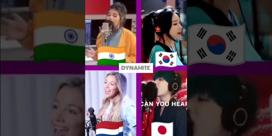 BTS-DYNAMITE |Battle by  Aish vs J.Fla vs Emma Heesters vs SG |