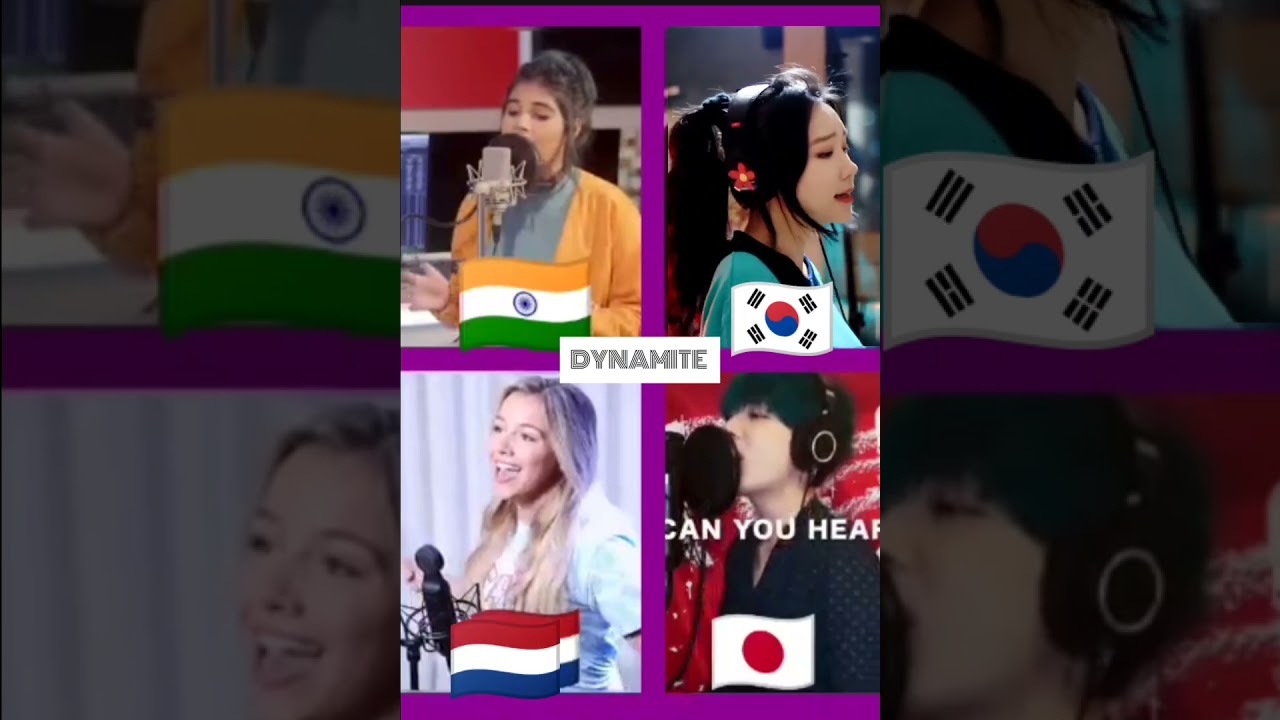 BTS-DYNAMITE |Battle by  Aish vs J.Fla vs Emma Heesters vs SG |